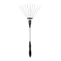 OXO 1068279 Good Grips Adjustable Gardening Hand Rake
