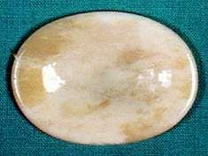 AzureGreen Bone Worry Stone