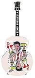 Elvis King Of Hearts Musical Mini Guitar