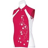Louis Garneau 2008 Women's Tokyo Sleeveless Cycling Jersey - Tokyo Red - 8820369-88F
