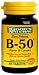 Vitamin B 50 Time Relased - Hochdosierter Vitamin B Komplex. Alle B-Vitamine in 1 Tablette (60 Tabletten)