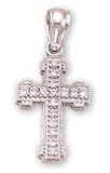 14kt Gold Religious Pendant with Diamonds - DS1068