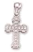 14kt Gold Religious Pendant with Diamonds - DS1068
