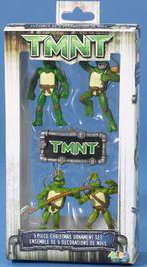 TMNT Teenage Mutant Ninja Turtle Ornament Set