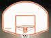 48 Molded Fiberglass Basketball Backboard and Goal