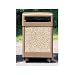 38 Gallon Litter Receptacle (UNIR38HT201PL) Category: Miscellaneous Trash Cans