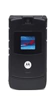Motorola V3 Black Mobile Phone on Vodafone PAYG