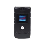 Motorola V3 Black Mobile Phone on Vodafone PAYG