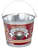 San Francisco 49ers Metal 5 Quart Pail