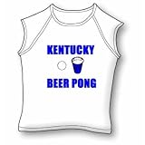 Kentucky Beer Pong Jr. Miss Cap Sleeve