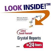 Click here to buy Sams Teach Yourself Crystal Reports 9 in 24 Hours (Sams Teach Yourself) by  Joe Estes, Kathryn Hunt, Neil FitzGerald, and Ryan Marples.
