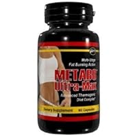 Metabo Ultra-Max Extreme Fat Burner Diet Pills - 60 Caps