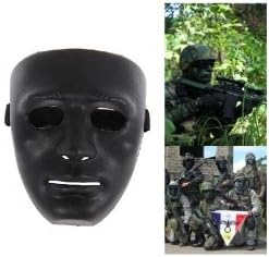 Grand Sale: Exhaust Ventilation Special Force Mask War Crisis (Black) - For Paintball, Bb Gun, Airsoft Mask, Halloween Mask, Goalie Masks, Goaltender Masks, Airsoft Face Mask, Paintball Masks - High Quality, Durable, Limited Collection (For Special Force Team)