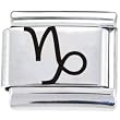 Body Candy Italian Charms Laser Zodiac Sign - Capricorn