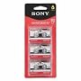Sony 6MC-90L 90-minute Microcassettes - 6 Pack