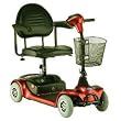 Lynx L-4 Microportable 4-Wheel Scooter - Blue with 5 Star Service Plan