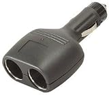 Auto Cigarette Lighter Dual Outlet 12 Volt Power Plug Adapter Socket