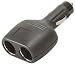 Auto Cigarette Lighter Dual Outlet 12 Volt Power Plug Adapter Socket