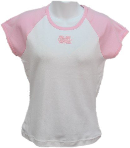 Women's University of Michigan All-Star Tee White/Pink