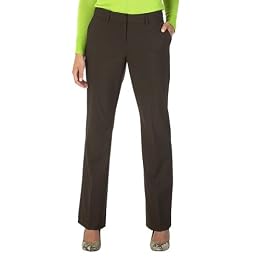 Isaac Mizrahi for Target® TRS Boot-Cut Pants - Deep Brown Heather