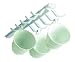 Sliding Cup Rack (White) (11" L x 5.5" W)