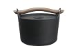 iittala Sarpaneva 3-Quart Cast Iron Casserole with Wooden Handle
