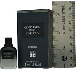 GENTLEMEN ONLY INTENSE by Givenchy EDT .10 OZ MINI for UNISEX ---(Package Of 3)