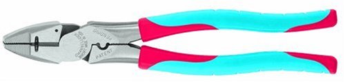 Channellock 369CRFTCB 9-Inch Lineman Plier Hi-Leverage with Code Blue Comfort Grips