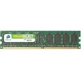 CORSAIR Value Select 2GB ( 2 X 1GB ) PC2-4200 533MHz 240-pin DDR CL4 Dual Channel Desktop Memory Kit