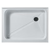 Vigo VG06019WHT3648L Rectangular 36 x 48 Shower Tray White Left Drain