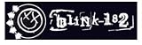 Blink 182 - Black and White Face logo - Sticker / Decal