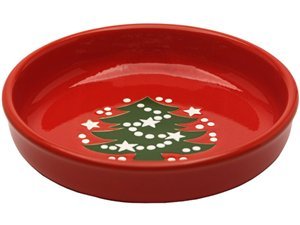 Waechtersbach Set of 4 Christmas Tree Pasta Bowls.