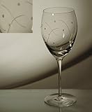 Review Grehom  / Grehom Crystal Wine Glass-Waves; Hand Etched; Mouth Blown, 24% Lead Crystal Drinkware; Sold as single unit