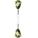 Olive Teardrop Cubic Zirconia Bioplast Intimate Piercing