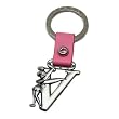 Tinker Bell Letter V Pewter Key Chain