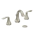 Moen T6420BN Eva Two-Handle High Arc Bathroom Faucet, Brushed Nickel