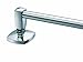 Gatco 4141 Jewel Towel Bar, Chrome, 18-Inch