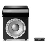 Infinity Classia PSW310BK 10 Powered Subwoofer with Dual 10 Passive Radiators (Single, High Gloss Black)