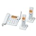 Panasonic �R�[�h���X�d�b�@ �e�@����юq�@2��(�z���C�g) VE-GP22DW-W