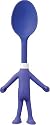 Fiesta Head Chefs Silicone Spoon, Purple