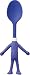 Fiesta Head Chefs Silicone Spoon, Purple