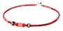 Phiten MLB Authentic X30 Necklace  Boston Red Sox  22 Inches