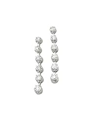 1 ct tw Diamond Earrings in 14k White Gold