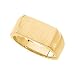 10k Yellow Gold Gents Signet Ring 9x15mm Sz 10