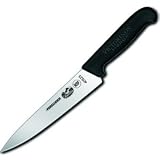 Chef’s, Black Fibrox, 7.5 in.  Category: Chef’s Knife