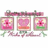 Scrapbooks/Work Of Heart Adult Sweatshirt