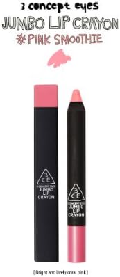 3 Concept Eyes - Jumbo Lip Crayon Pink Smoothie