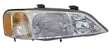 Get Crash Parts Ac2518104 Headlamp Lens/Housing, Driver's Side