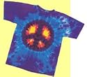 "PEACE" Tie Dye T-shirt, 2XL