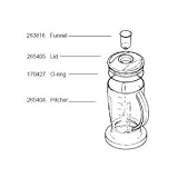 Bosch 265404 Blender Jar MUZ7MX1 by Bosch